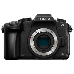 Panasonic Lumix DMC-G80EB-K Compact System Camera, 4K Ultra HD, 16MP, Wi-Fi, OLED Live Viewfinder, 3” LCD Vari-Angle Touch Screen, Body Only, Black